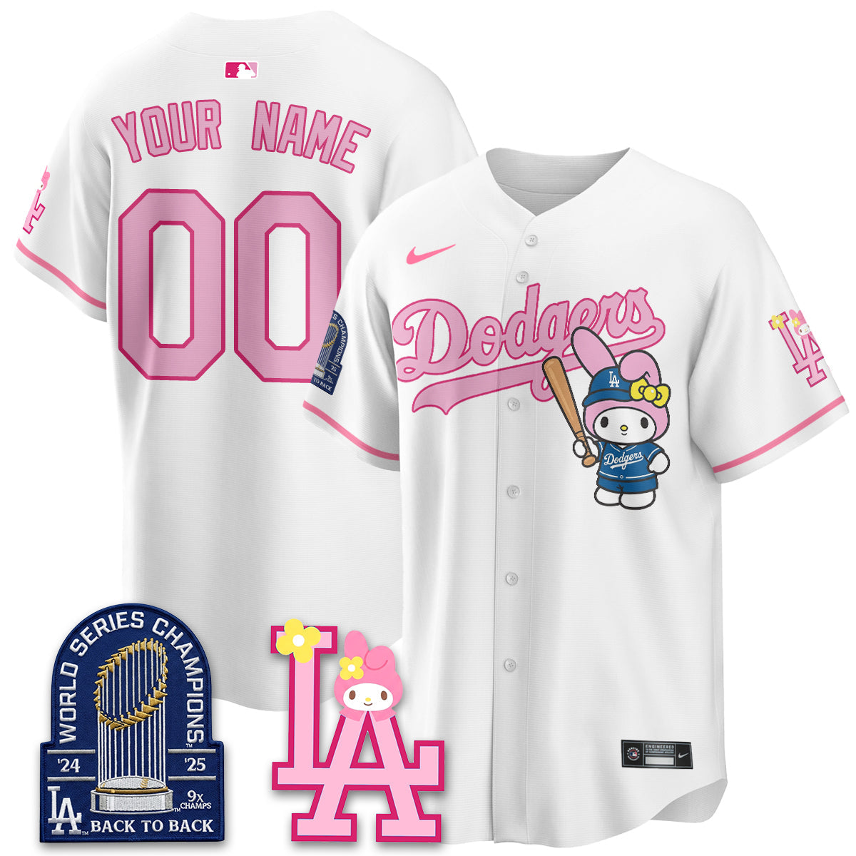LAD My Melody Edition Vapor Custom Jersey - Stitched