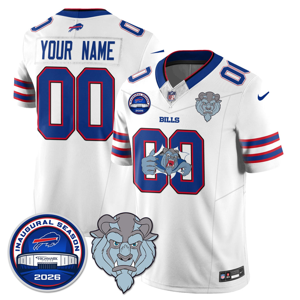 BUF x Hairy Blue Beast Edition Vapor Jersey - Stitched