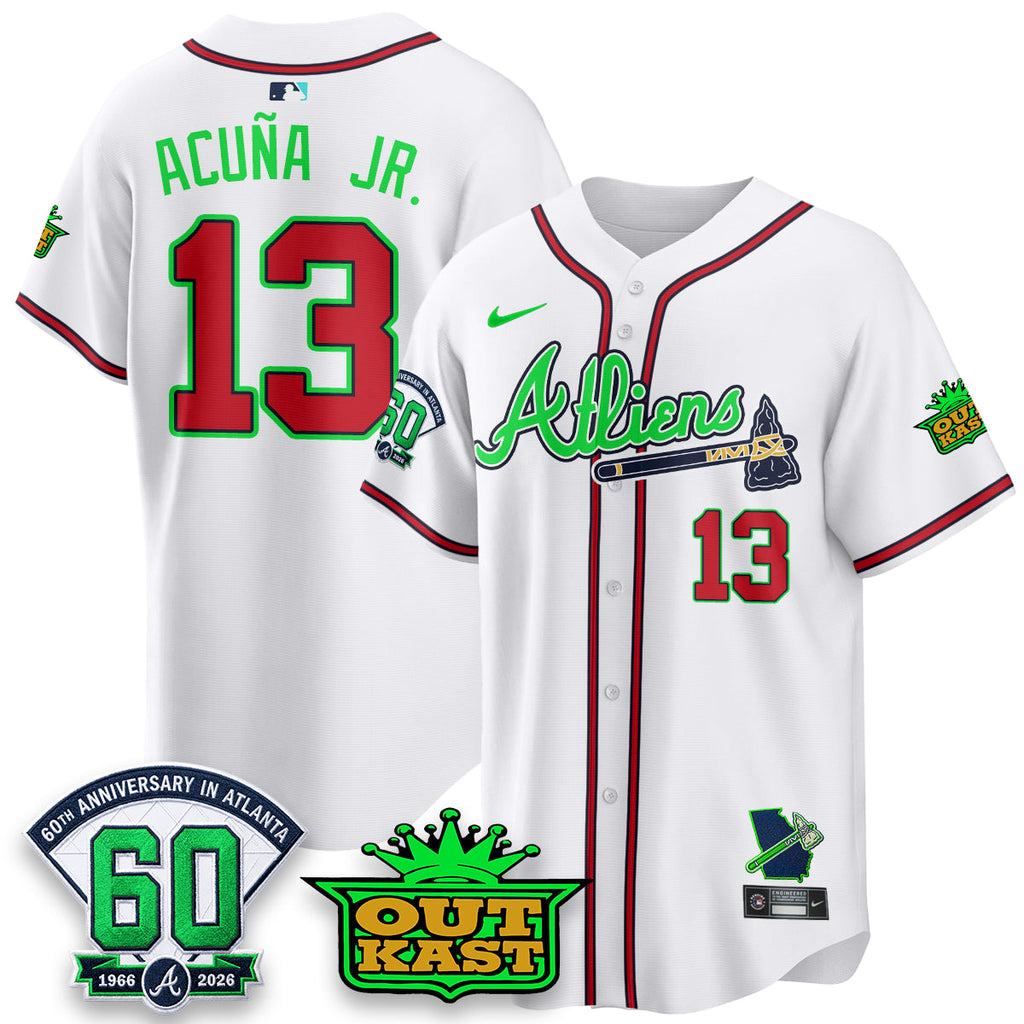 ATL x Atliens Cool Base Galaxy Version Jersey - Stitched