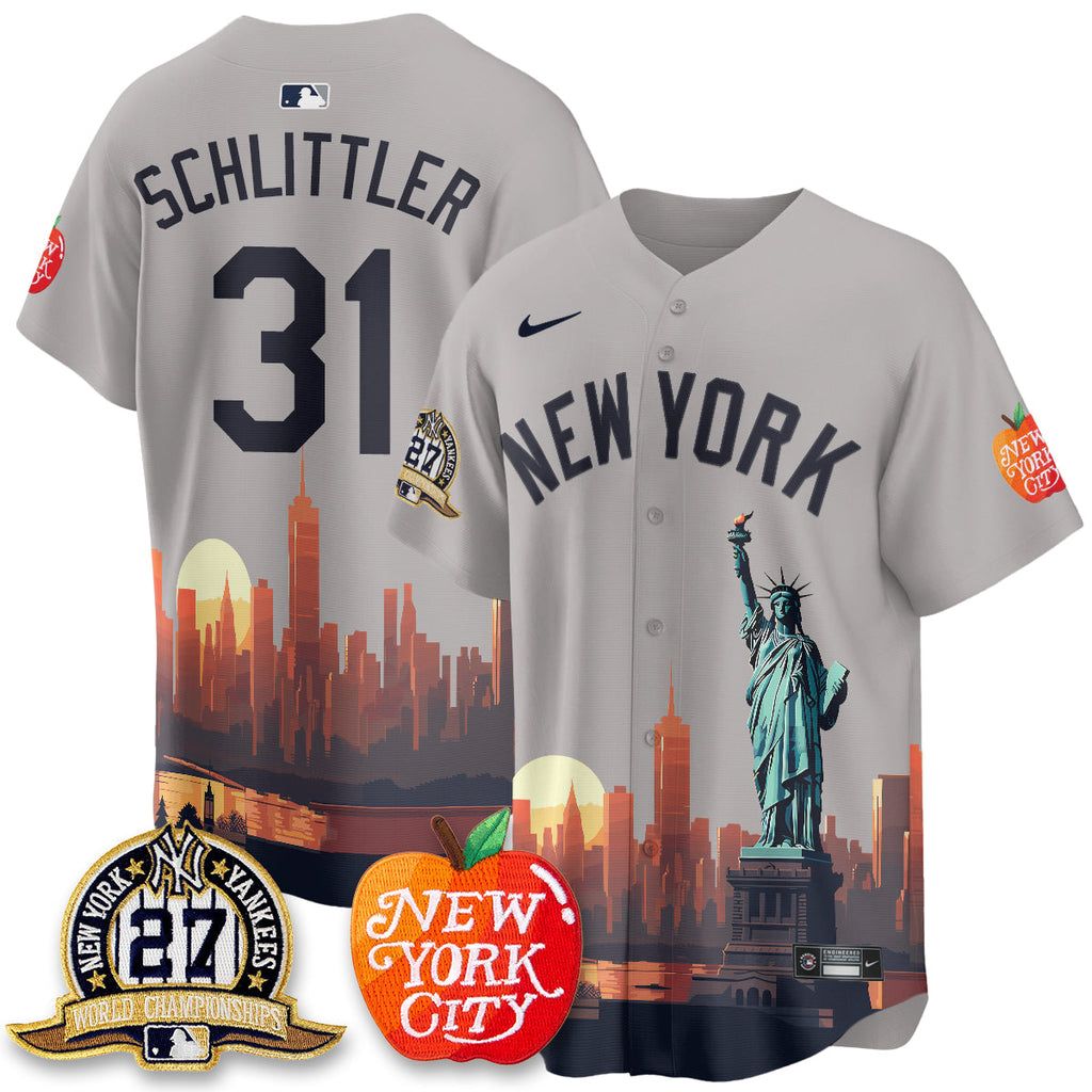 NYY City Edition Vapor Jersey - Stitched