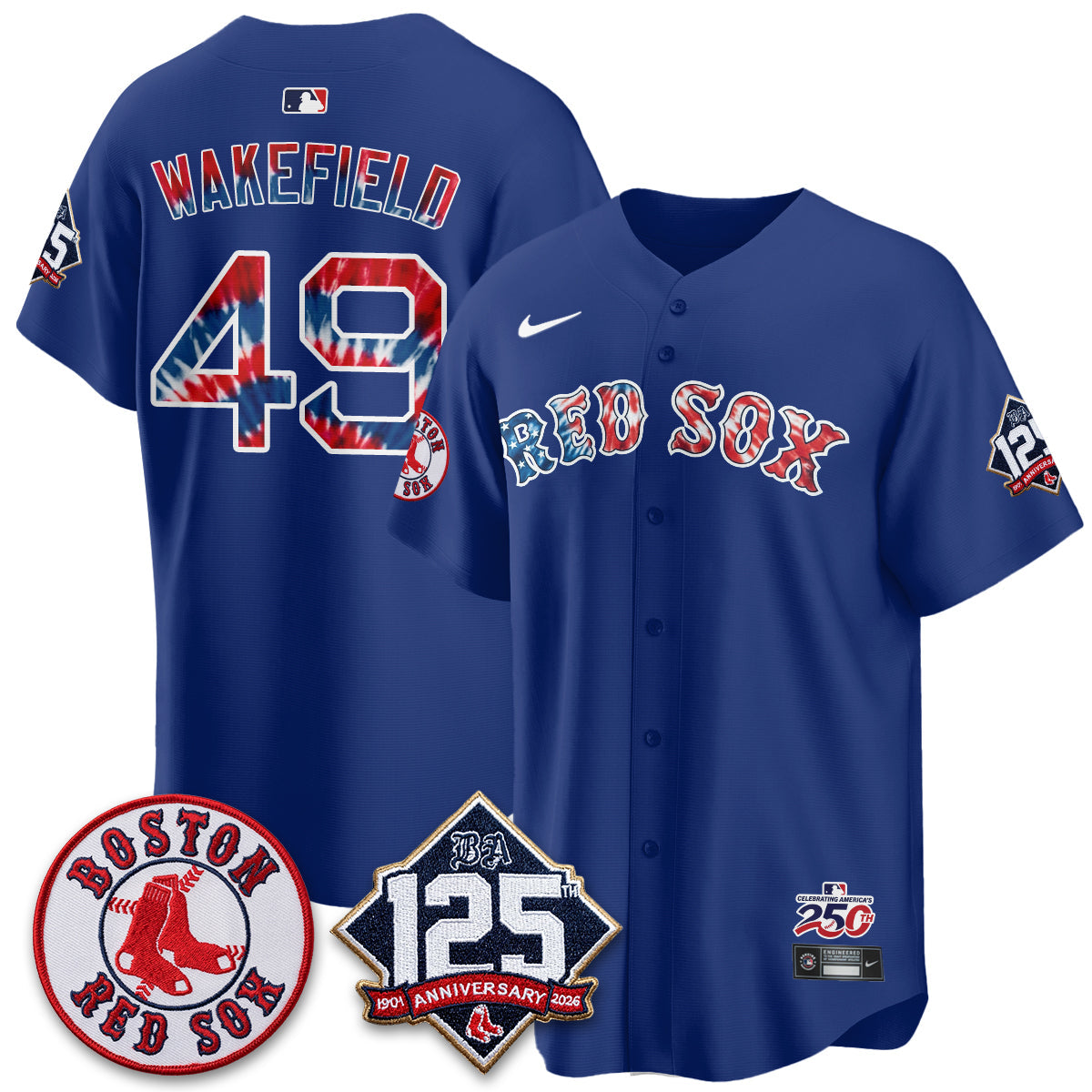 BOS Americana 2026 Vapor Limited Jersey - Stitched