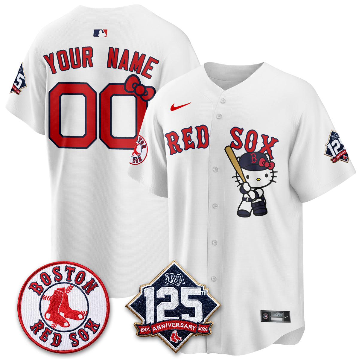 BOS x Meow KT Vapor Limited Custom Jersey - Stitched