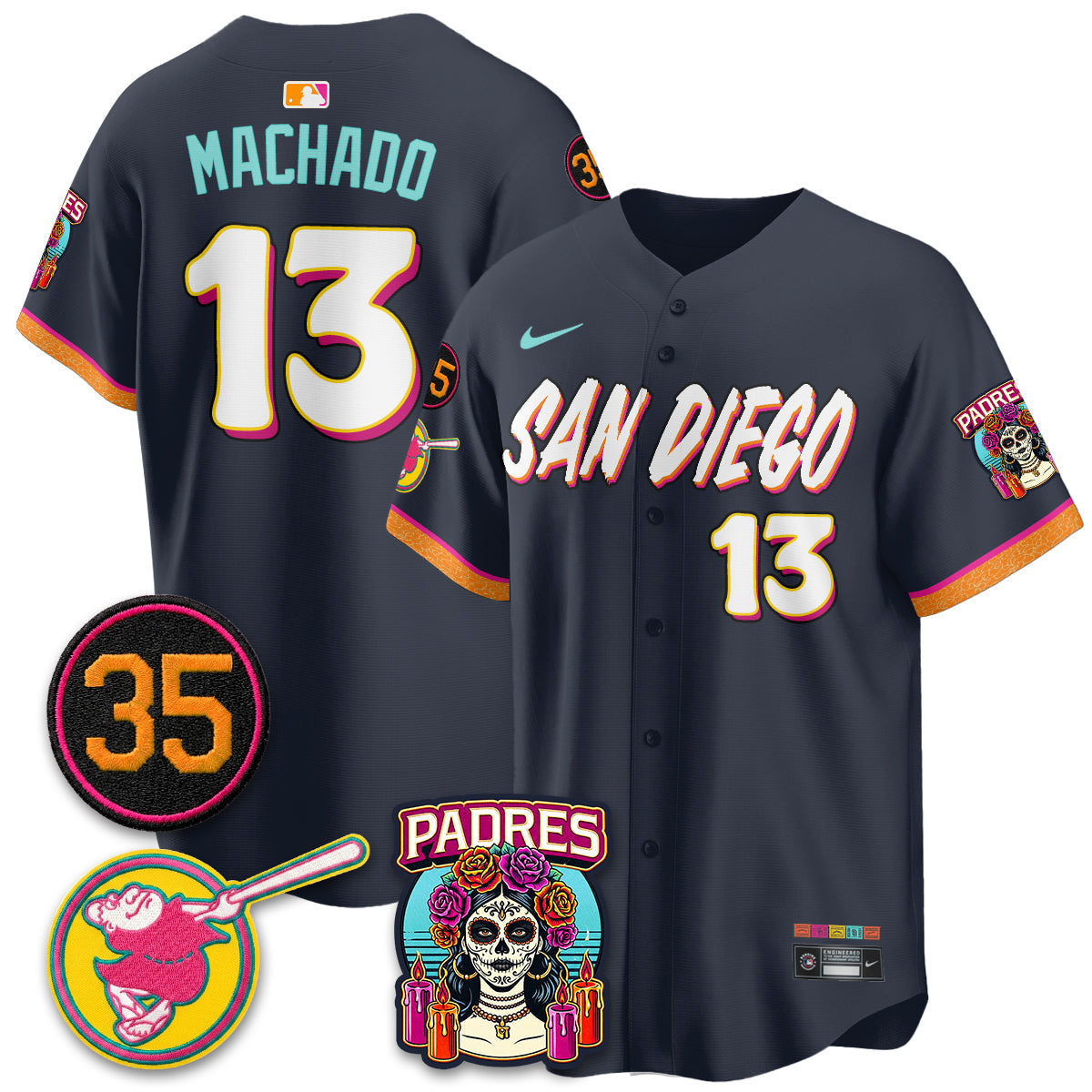 SD 2026 City Connect Vapor Premier Limited Jersey - Stitched V2