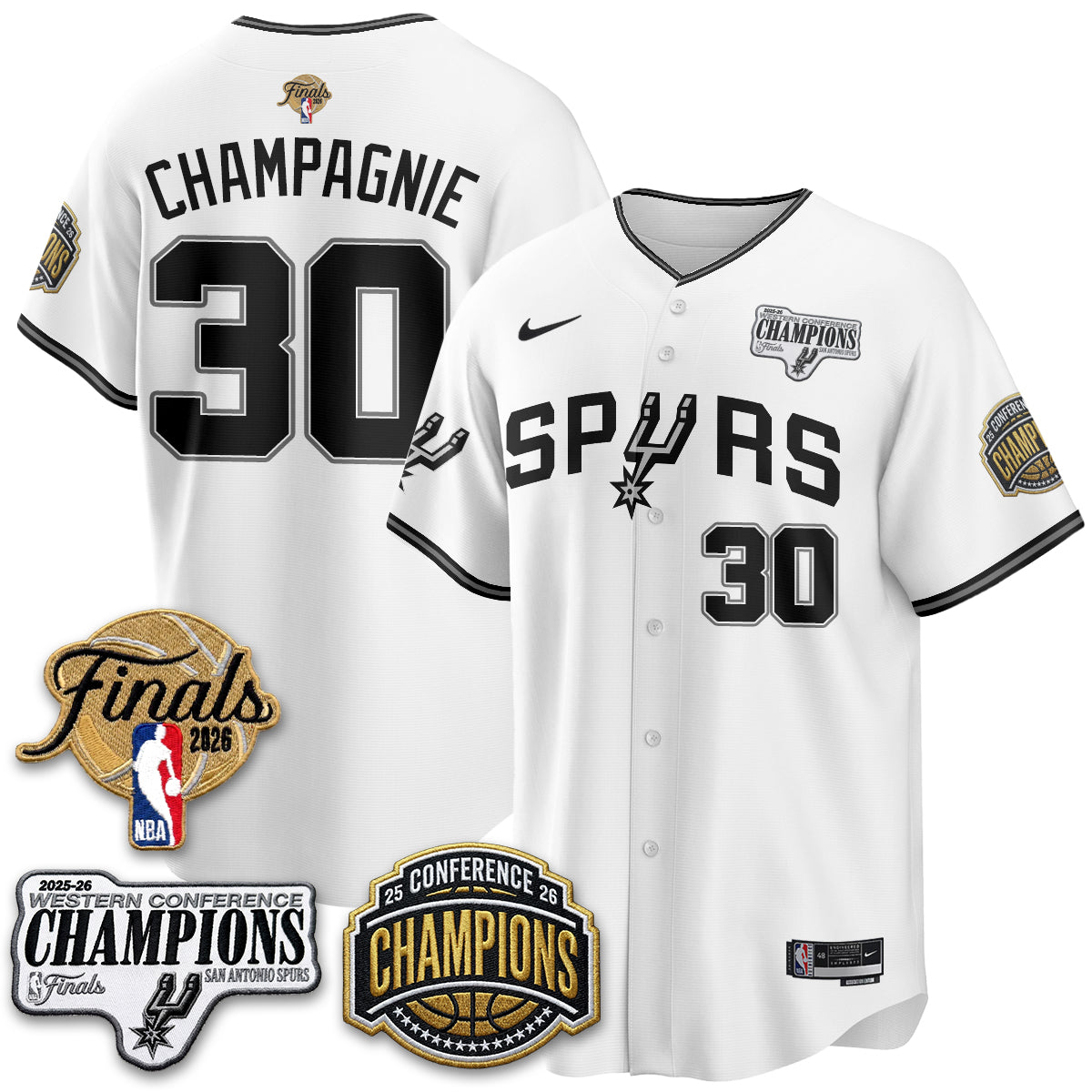 SAS 2026 Basketball Finals Vapor Jersey - Stitched