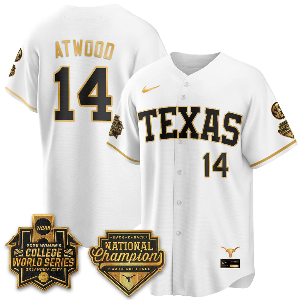 TEX Softball 2026 World Series (WCWS) Vapor Premier Limited Jersey - B2B Champs - Stitched