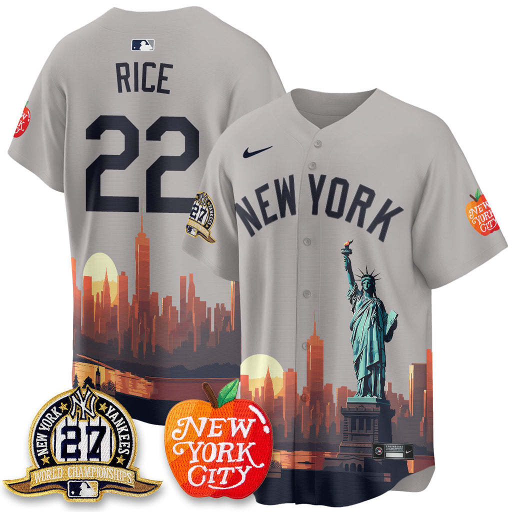 NYY City Edition Vapor Jersey - Stitched