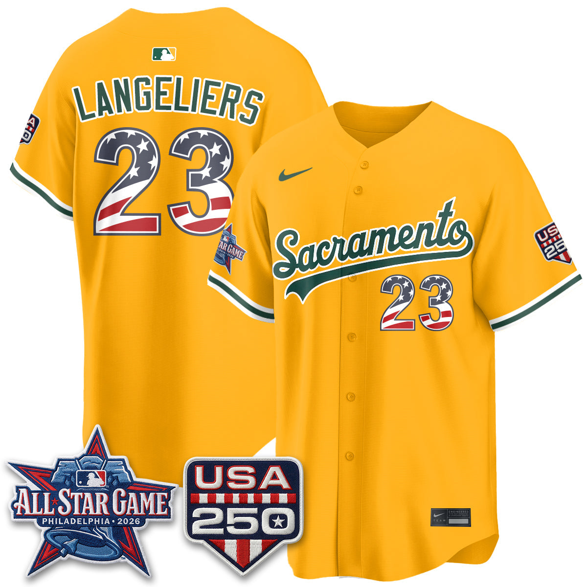 OAK 2026 All Star Edition Vapor Jersey - Stitched