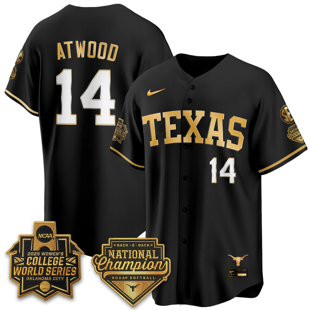 TEX Softball 2026 World Series (WCWS) Vapor Premier Limited Jersey - B2B Champs - Stitched