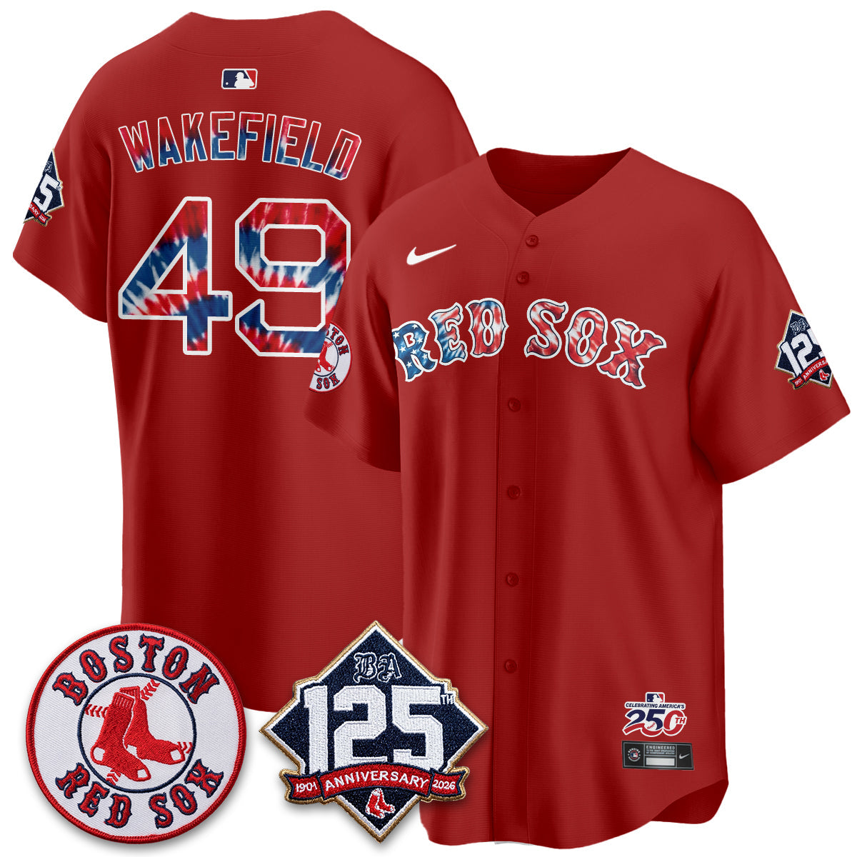 BOS Americana 2026 Vapor Limited Jersey - Stitched