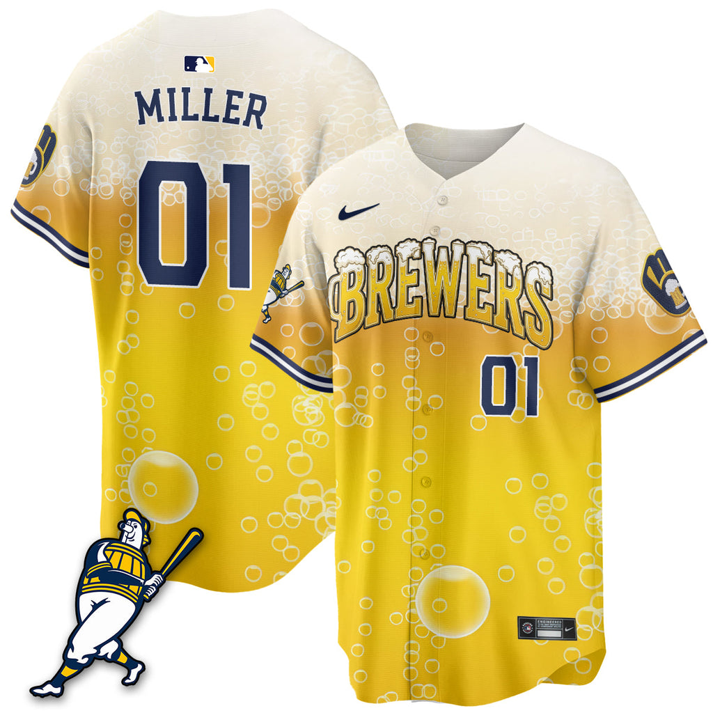 MIL "Pitcher & Pint" Edition Vapor Limited Jersey - Stitched