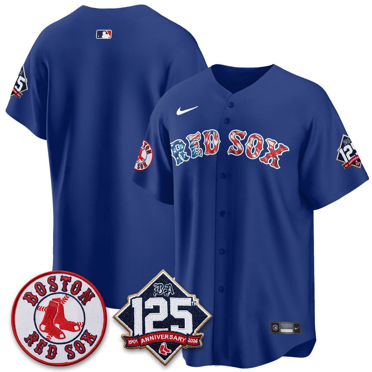 BOS Americana 2026 Vapor Limited Jersey - Stitched
