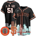 SF SF City Edition Vapor Jersey - Stitched