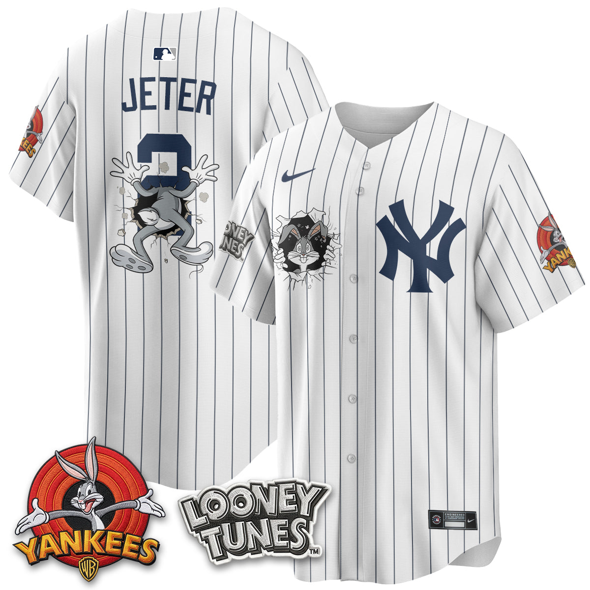 NYY x Bunny Vapor Limited Jersey V3- Printed
