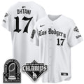 LAD World Series Champions B2B Patch Vapor Premier Limited Gothic Edition Jersey - Stitched