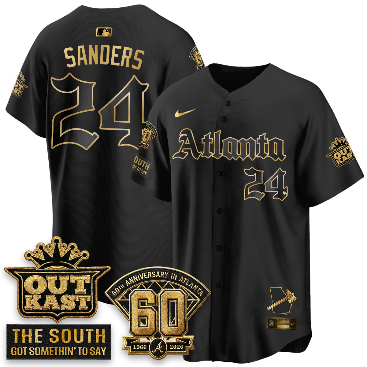 ATL 2026 Gothic Edition Vapor Limited Jersey - Stitched