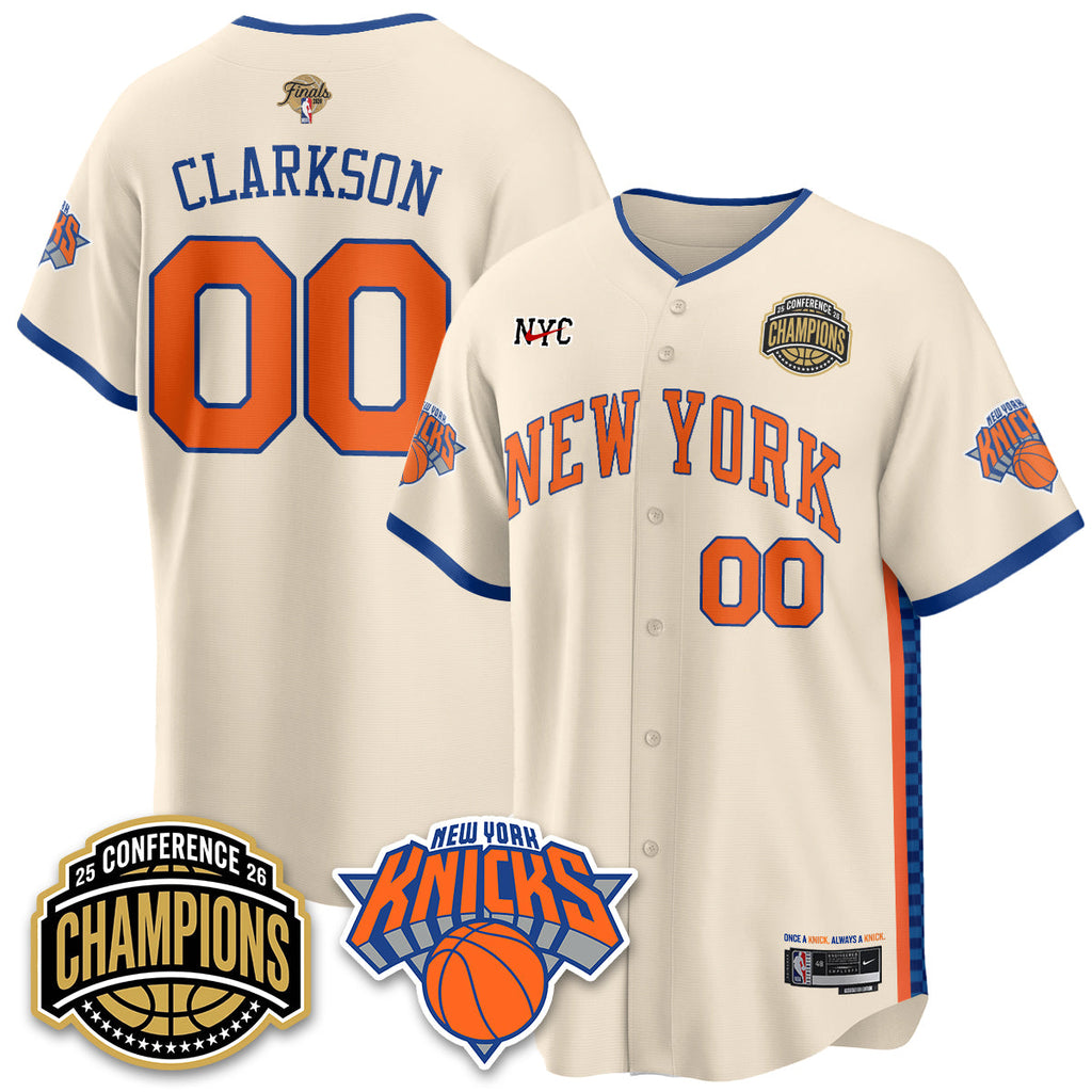 NYK 2026 Basketball  Finals Vapor City Edition Jersey V2- Stitched