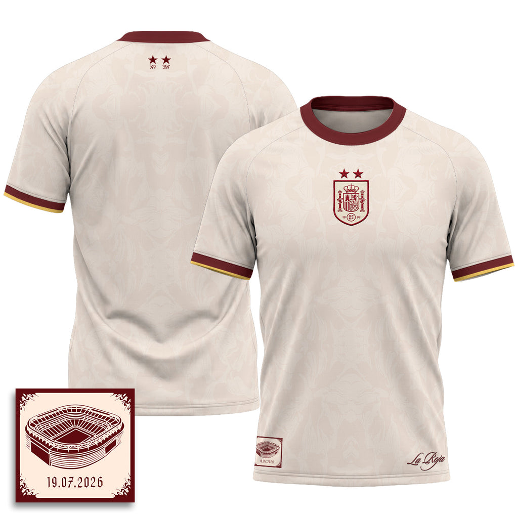 Spain 2026 Soccer Champions Vapor Jersey - Printed