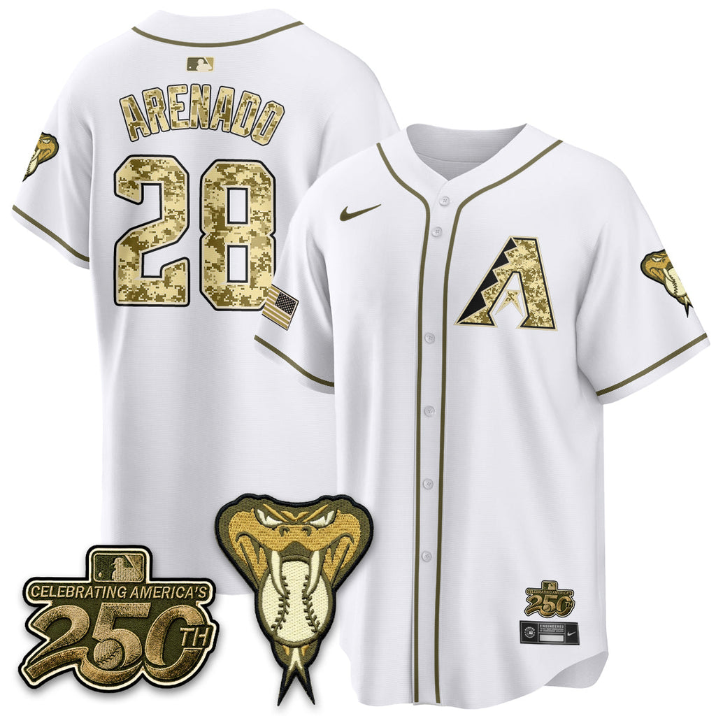 ARI Salute to Service 2026 Vapor Premier Limited Jersey - Stitched