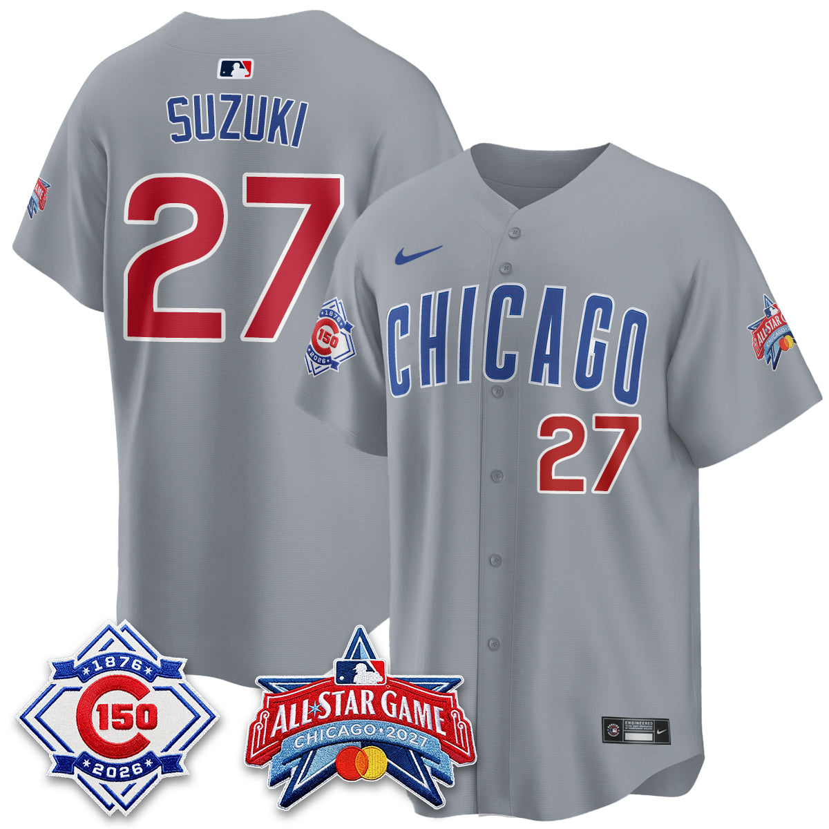 CHC 2027 All Star Game Vapor Limited Jersey - Stitched