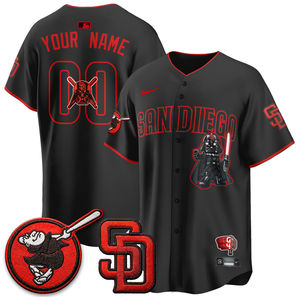 SD x SW 2026 Vapor Limited Custom Jersey - Printed