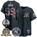 NYY Independence Day USA Vapor Limited Jersey - Stitched
