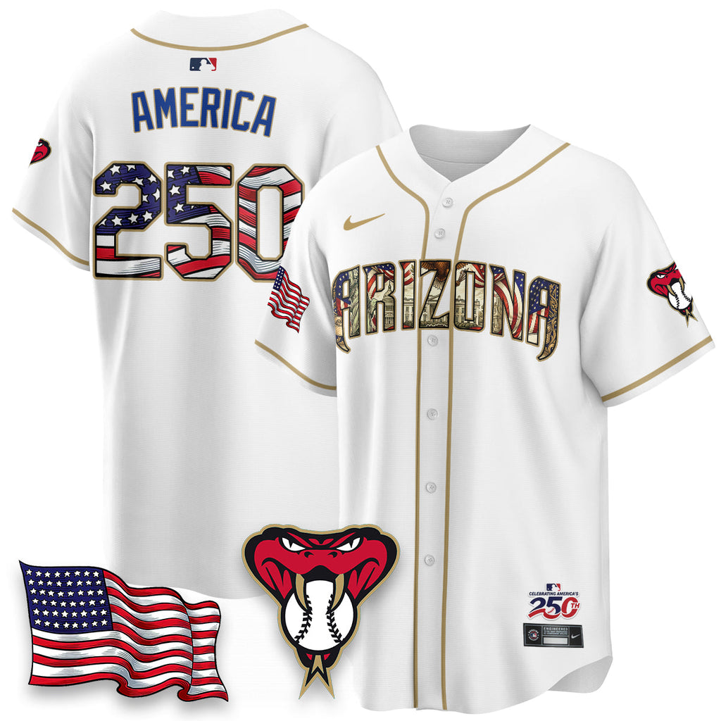 ARI 2026 Independence Day USA Vapor Limited Jersey - Stitched