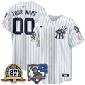 NYY 2026 Jackie Robinson Day Vapor Limited Gold Edition Custom Jersey - Stitched - V2