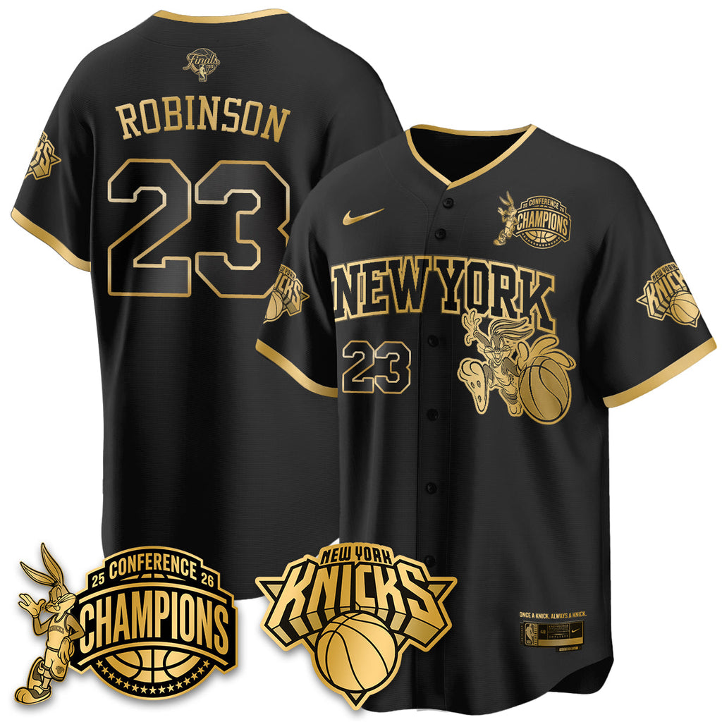 NYK 2026 Basketball  Finals x Bunny Vapor Jersey V2- Stitched