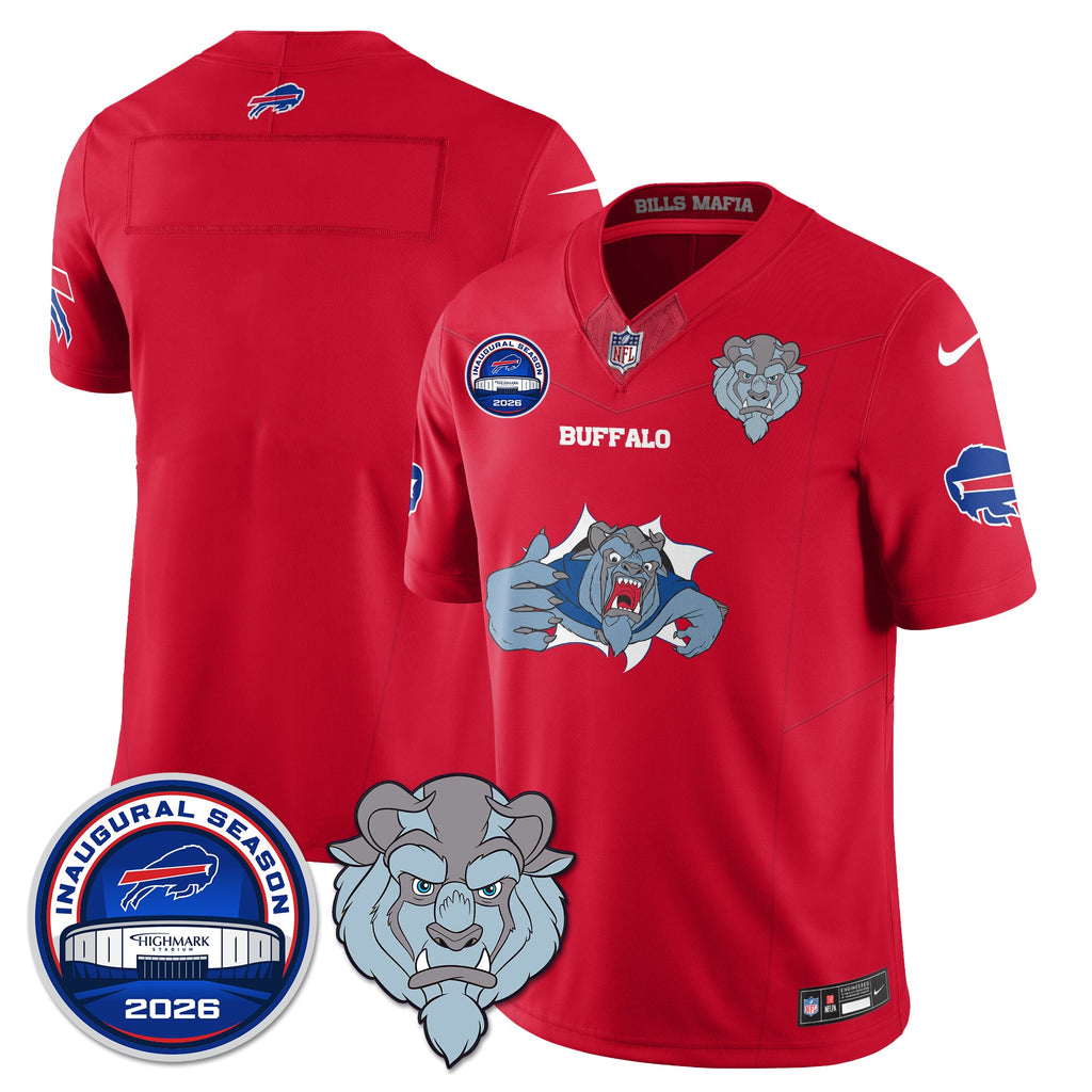 BUF x Hairy Blue Beast Edition Vapor Jersey - Stitched