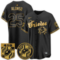 BAL Maryland Flag Vapor Limited Jersey - Stitched