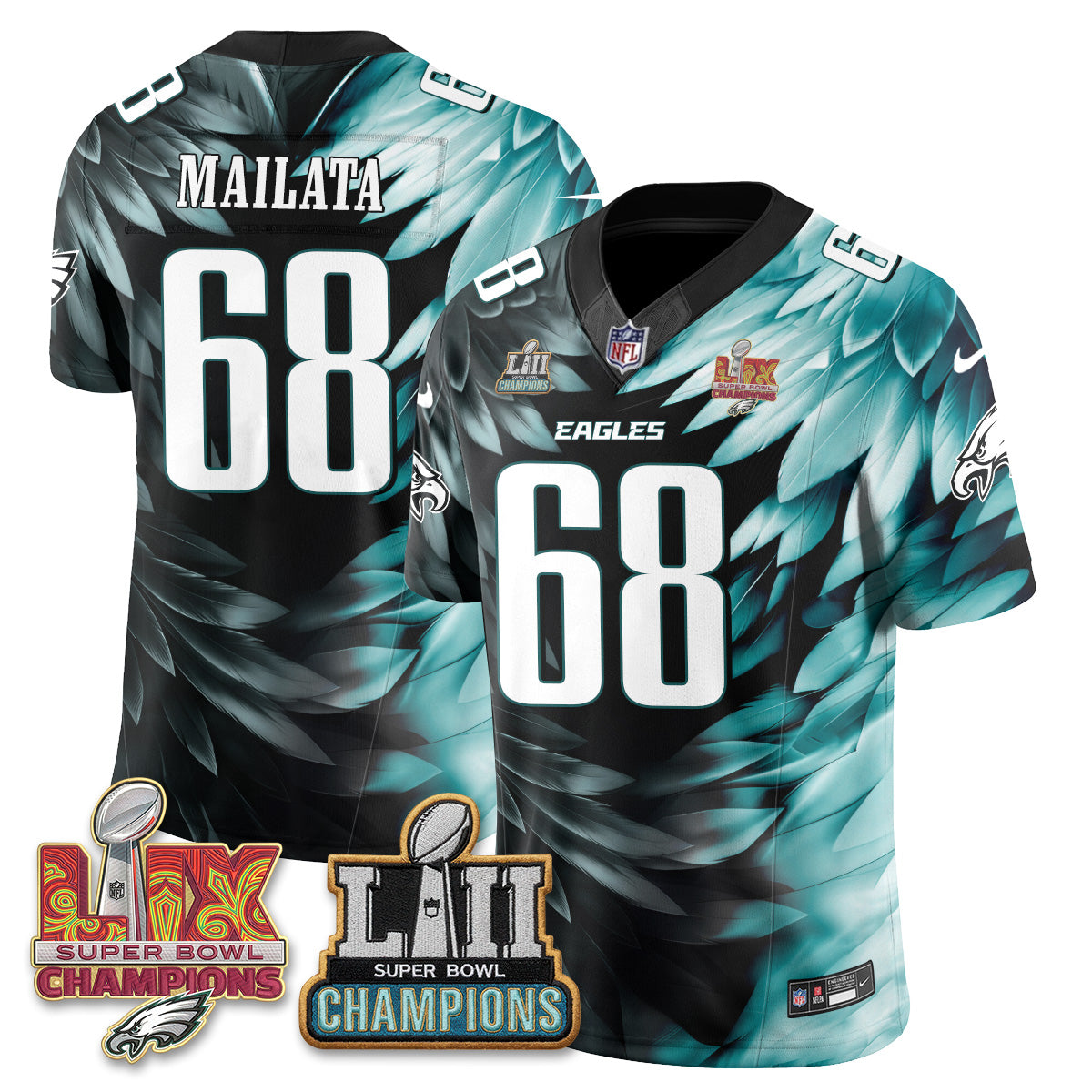 PHI Fangear Edition Vapor Jersey - Stitched