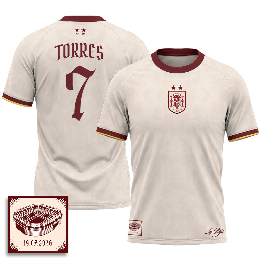 Spain 2026 Soccer Champions Vapor Jersey - Printed