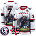 HOU x Bull Chief Edition Hockey Jersey - Printed