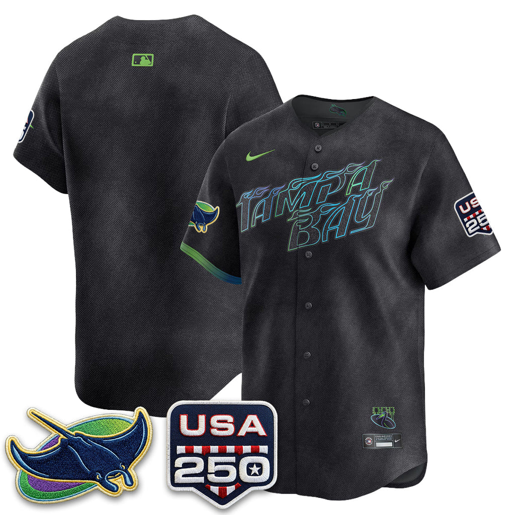 TB Independence Day USA 2026 City Connect Vapor Jersey - Stitched