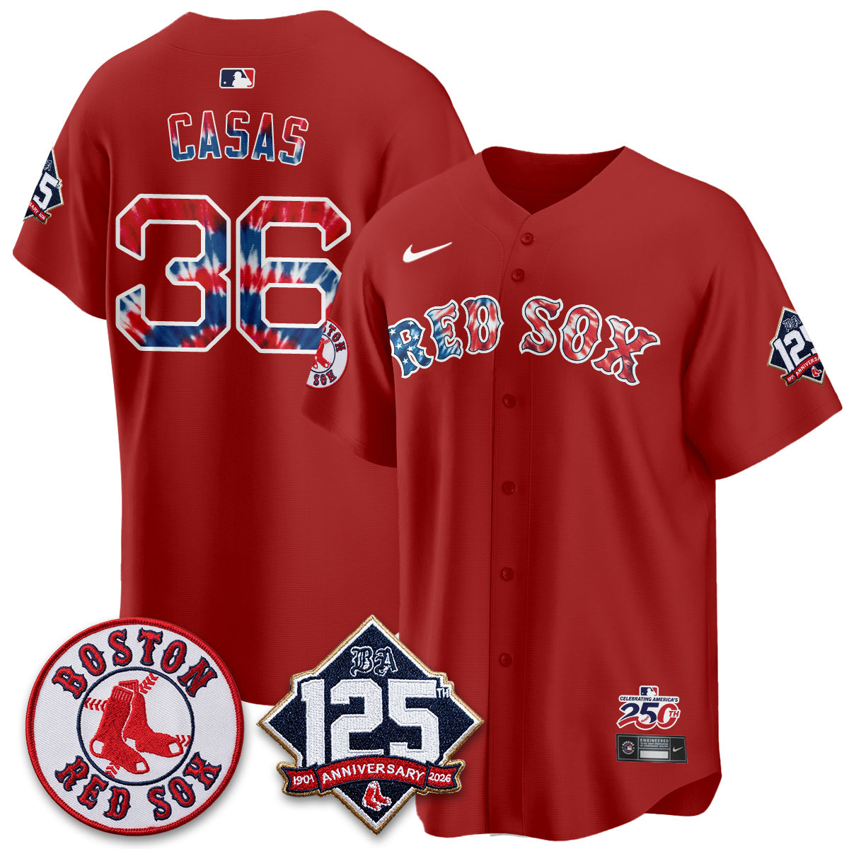 BOS Americana 2026 Vapor Limited Jersey - Stitched