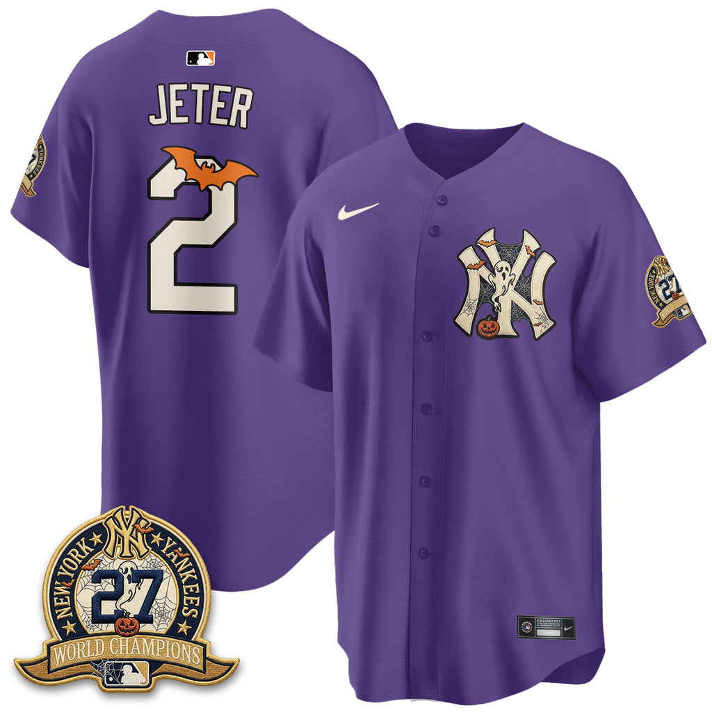 NYY Halloween 2026 Vapor Limited Jersey - Stitched