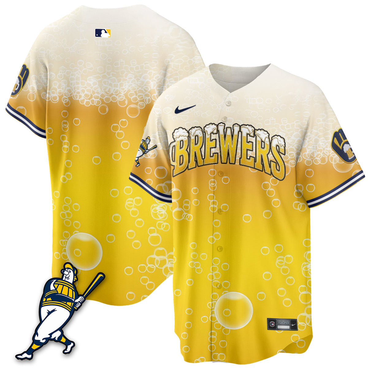 MIL "Pitcher & Pint" Edition Vapor Limited Jersey - Stitched