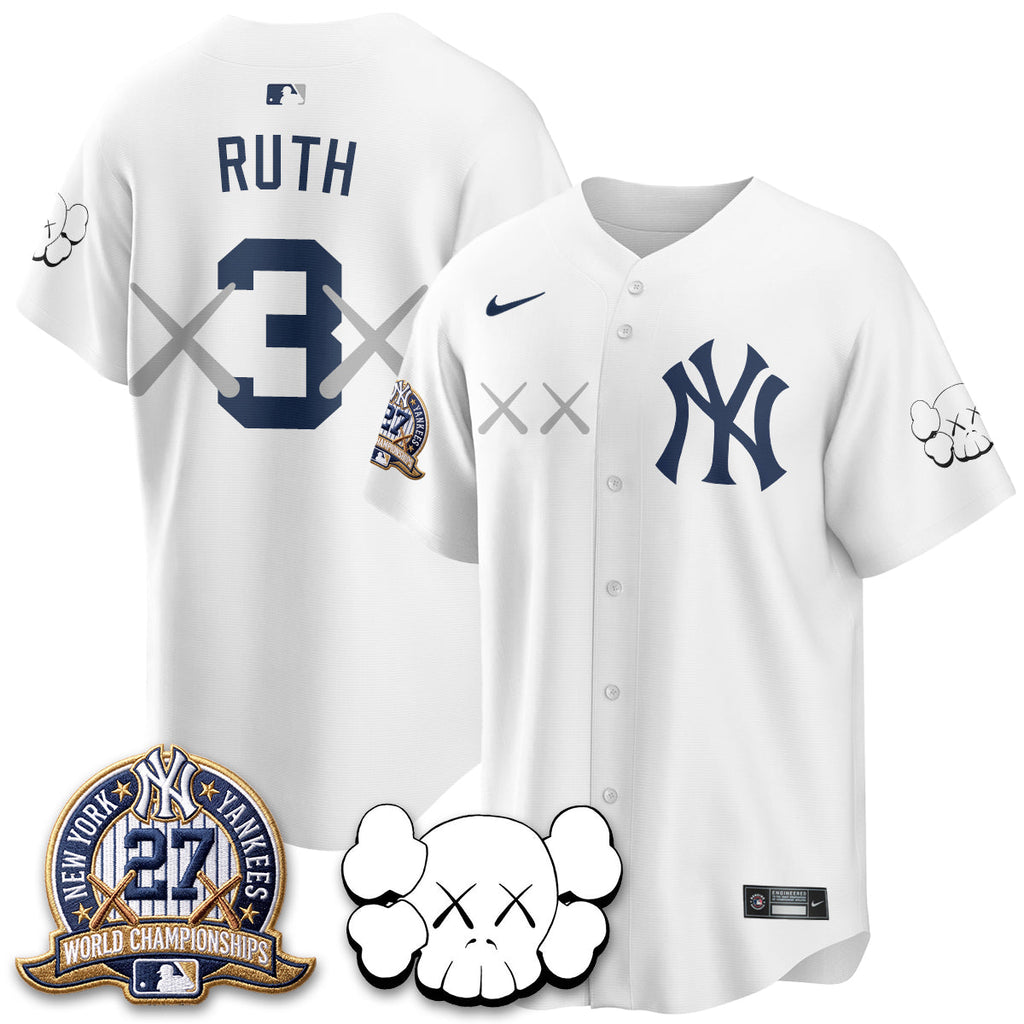 NYY x KAWS Edition Vapor Jersey - Stitched