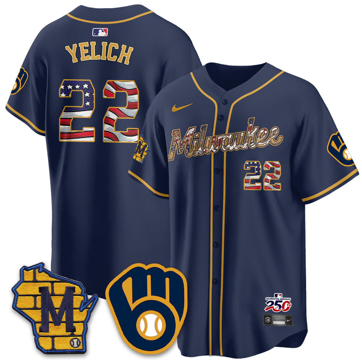 MIL 2026 Independence Day USA Vapor Limited Jersey - Stitched