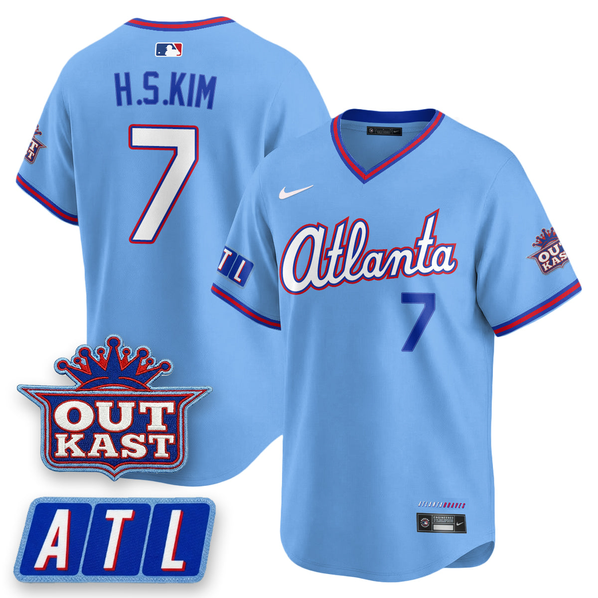 ATL 2026 City Connect x Outkast Patch Vapor Limited Jersey - Stitched