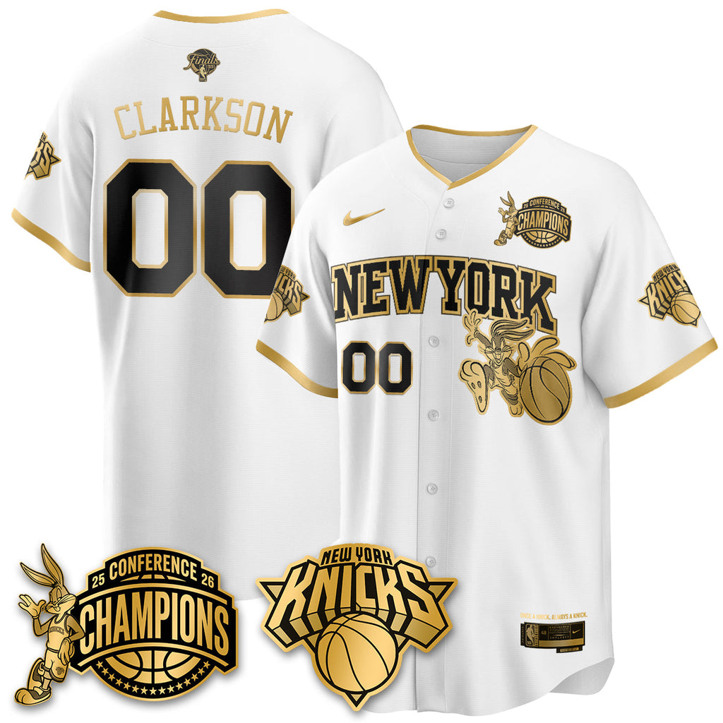 NYK 2026 Basketball  Finals x Bunny Vapor Jersey V2- Stitched