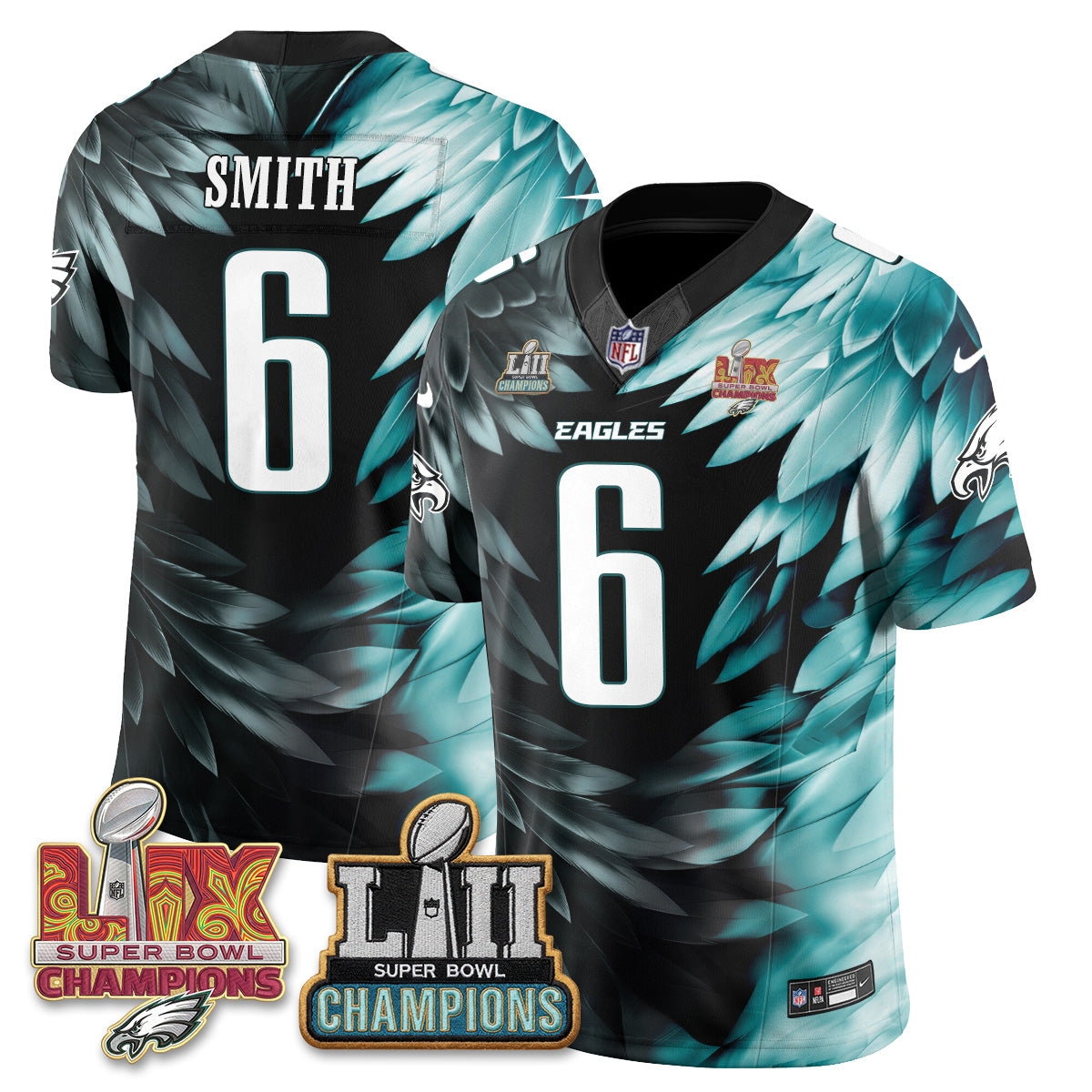 PHI Fangear Edition Vapor Jersey - Stitched