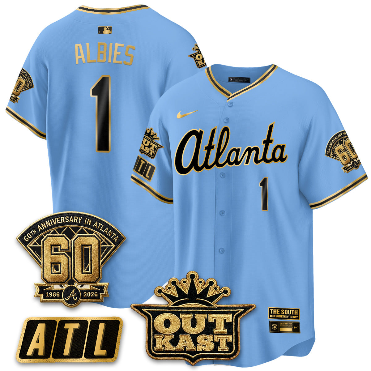 ATL 2026 Gothic Edition Vapor Limited Jersey - Stitched