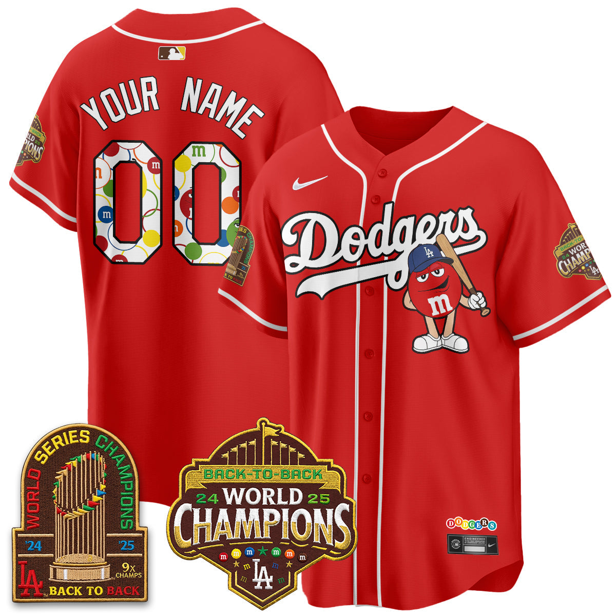 LAD x m&m Vapor Custom Jersey - Stitched