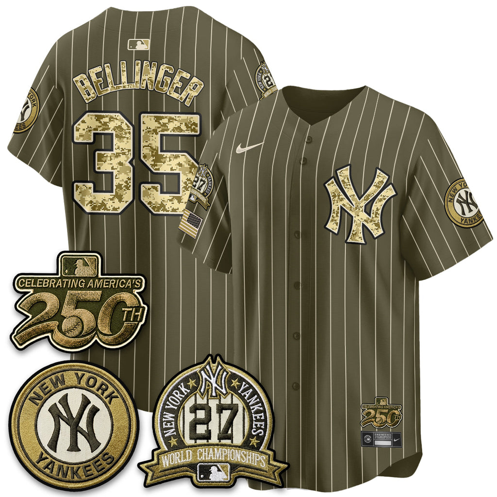 NYY Salute to Service 2026 Vapor Limited Jersey - Stitched