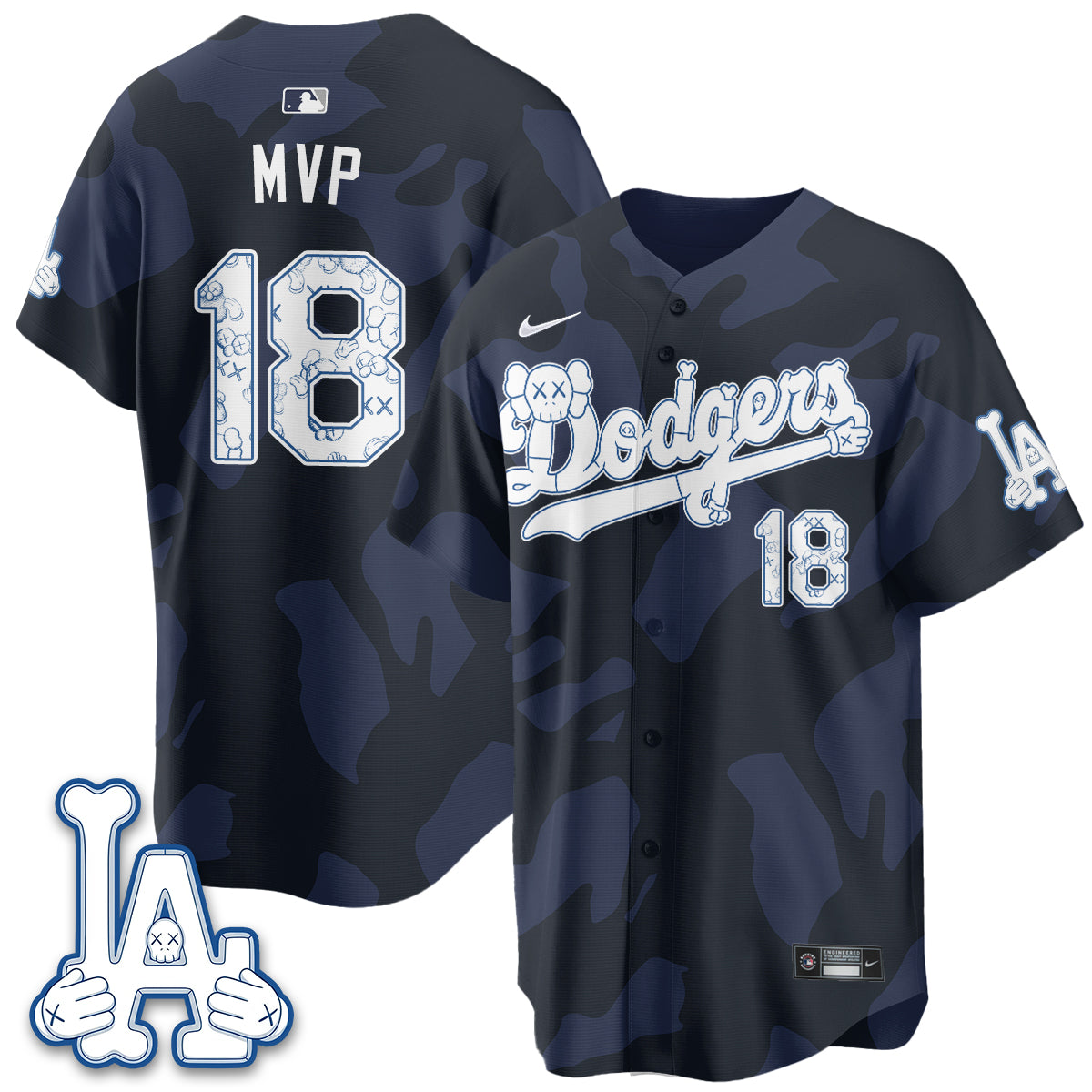 LAD x KAWS Edition Vapor Jersey V2- Stitched