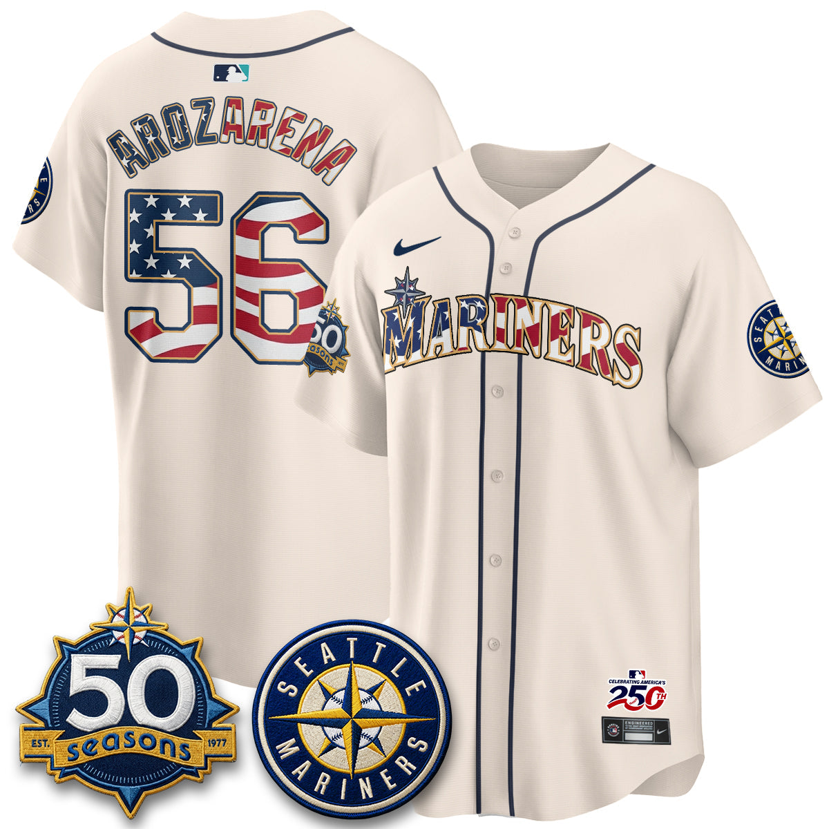 SEA Americana 2026 Vapor Limited Jersey - Stitched