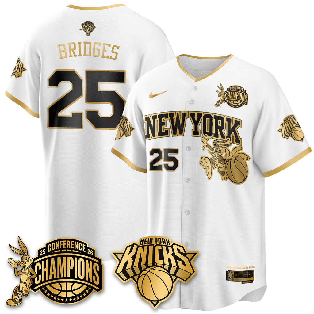 NYK 2026 Basketball  Finals x Bunny Vapor Jersey V2- Stitched