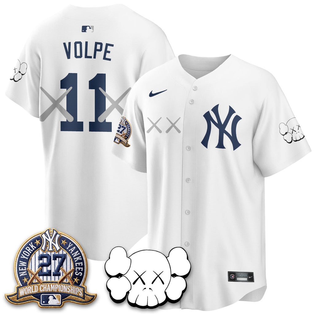 NYY x KAWS Edition Vapor Jersey - Stitched