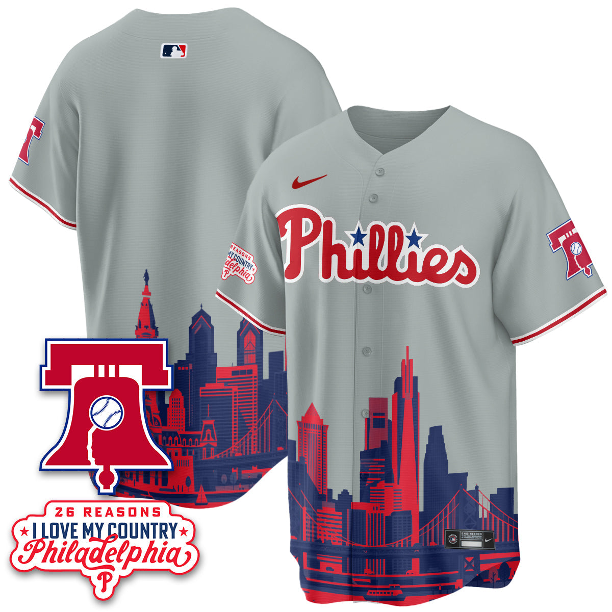 PHI "26 Reasons I Love My Country" Edition Vapor Jersey - Stitched